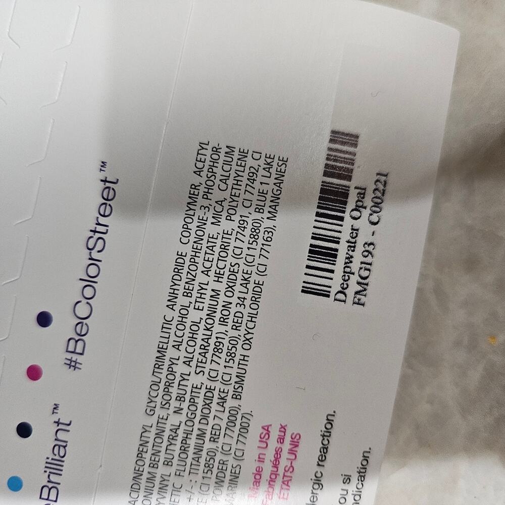Color Street Nail Polish Strips - Deepwater Opal - Picture 4 of 4